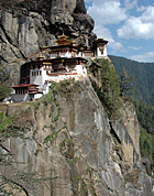 Taksang (Tiger's Nest) Monastery that we trek to on all Bhutan tours