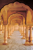 artistic photo of arches Amber Fort, Jaipur by Sanjay Saxena